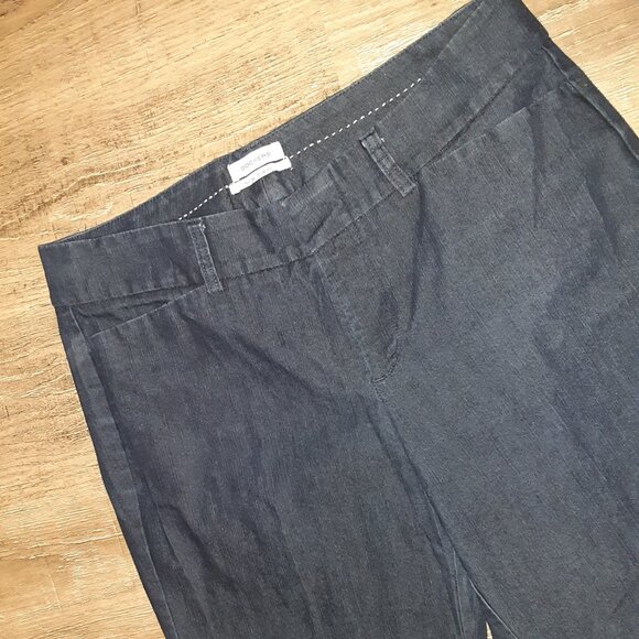 Vintage Dockers * 10 Med Metro Pant * Dark Blue Jeans * Mid-Rise Curvy - EUC - Picture 6 of 11